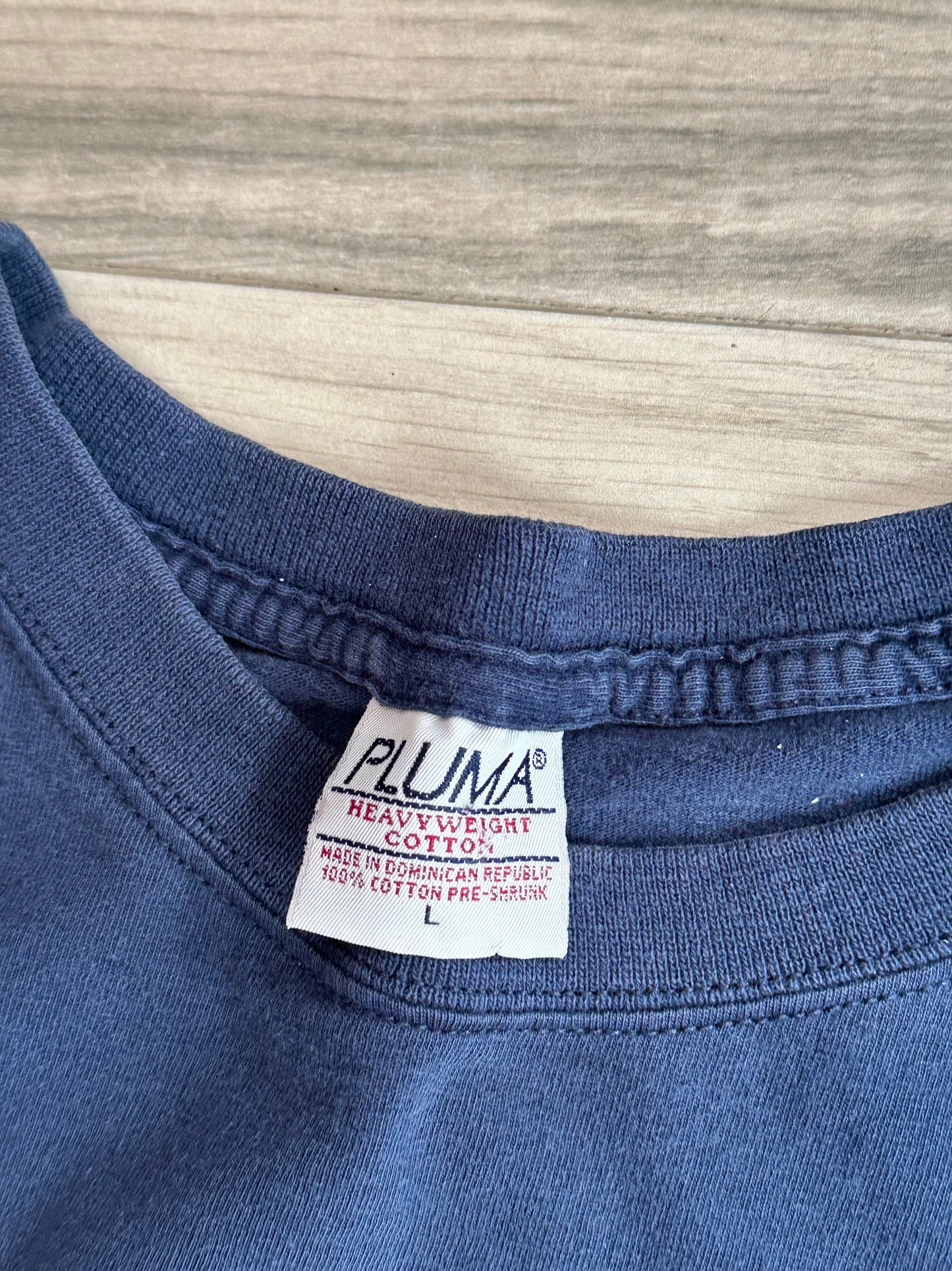 063- Navy Tee- BIG EXTRA LARGE