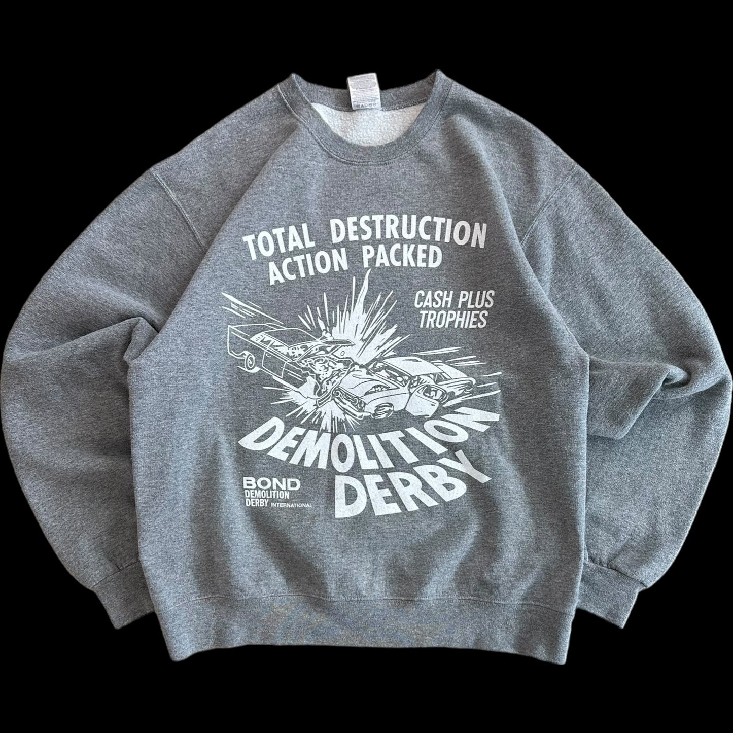 081- Gray Crewneck- MEDIUM
