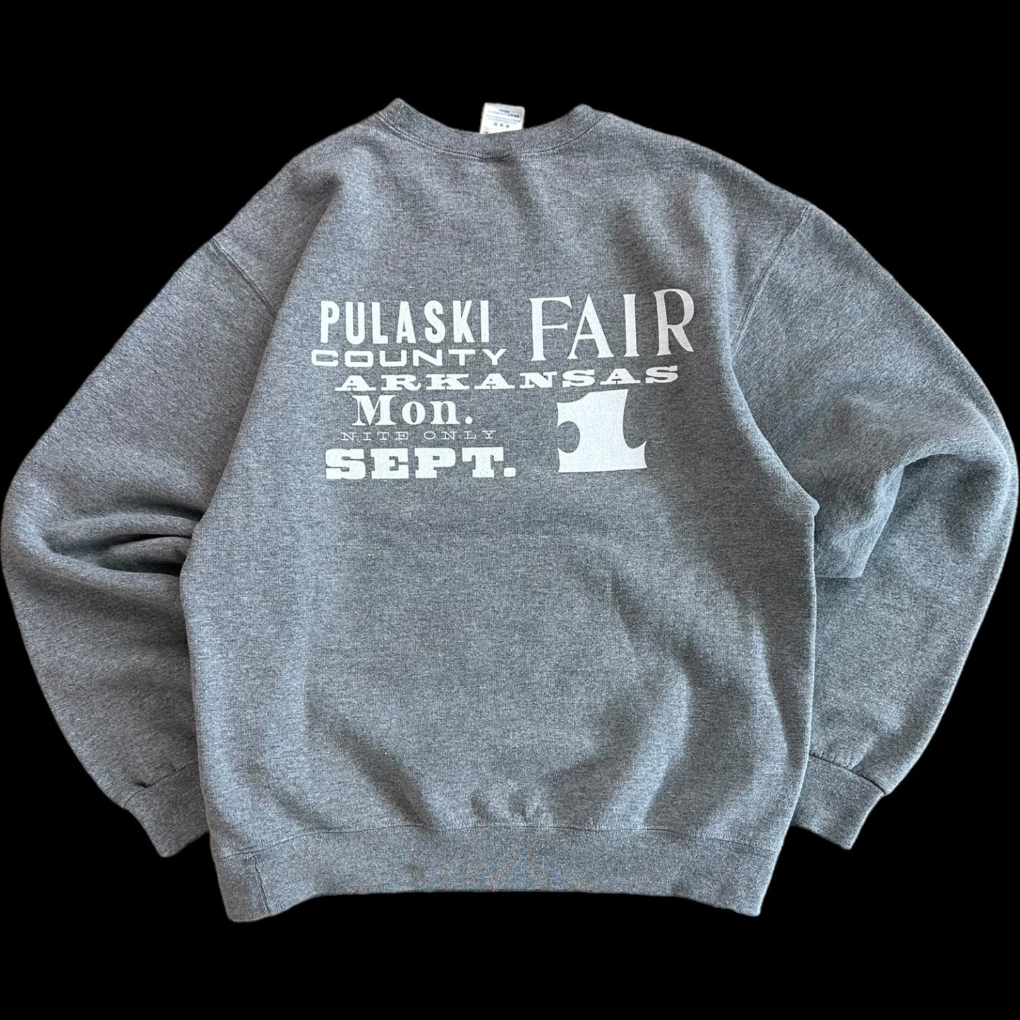 081- Gray Crewneck- MEDIUM
