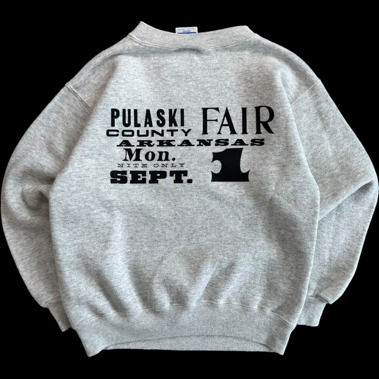 078- Heather Gray Crewneck- SMALL