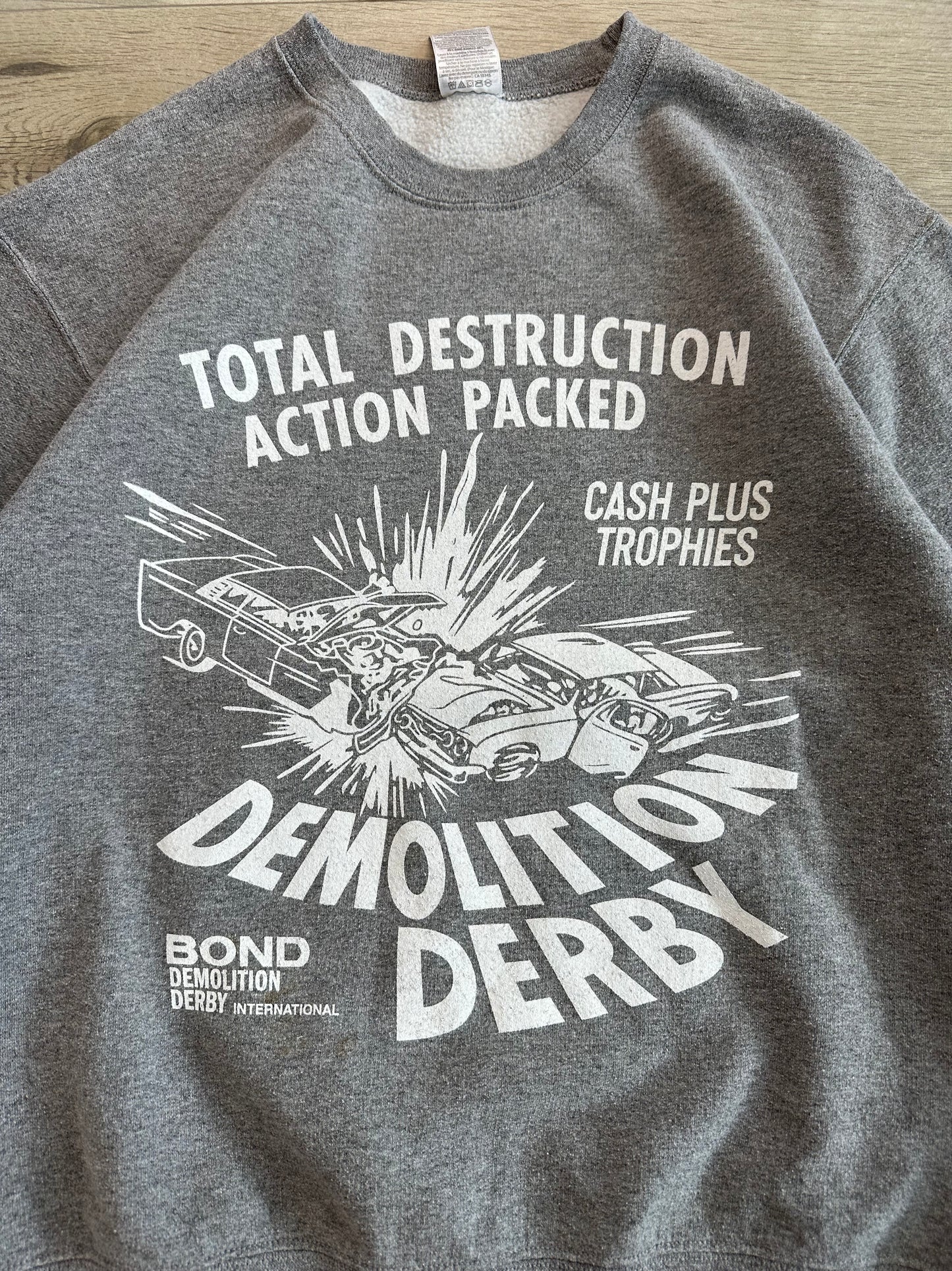 081- Gray Crewneck- MEDIUM