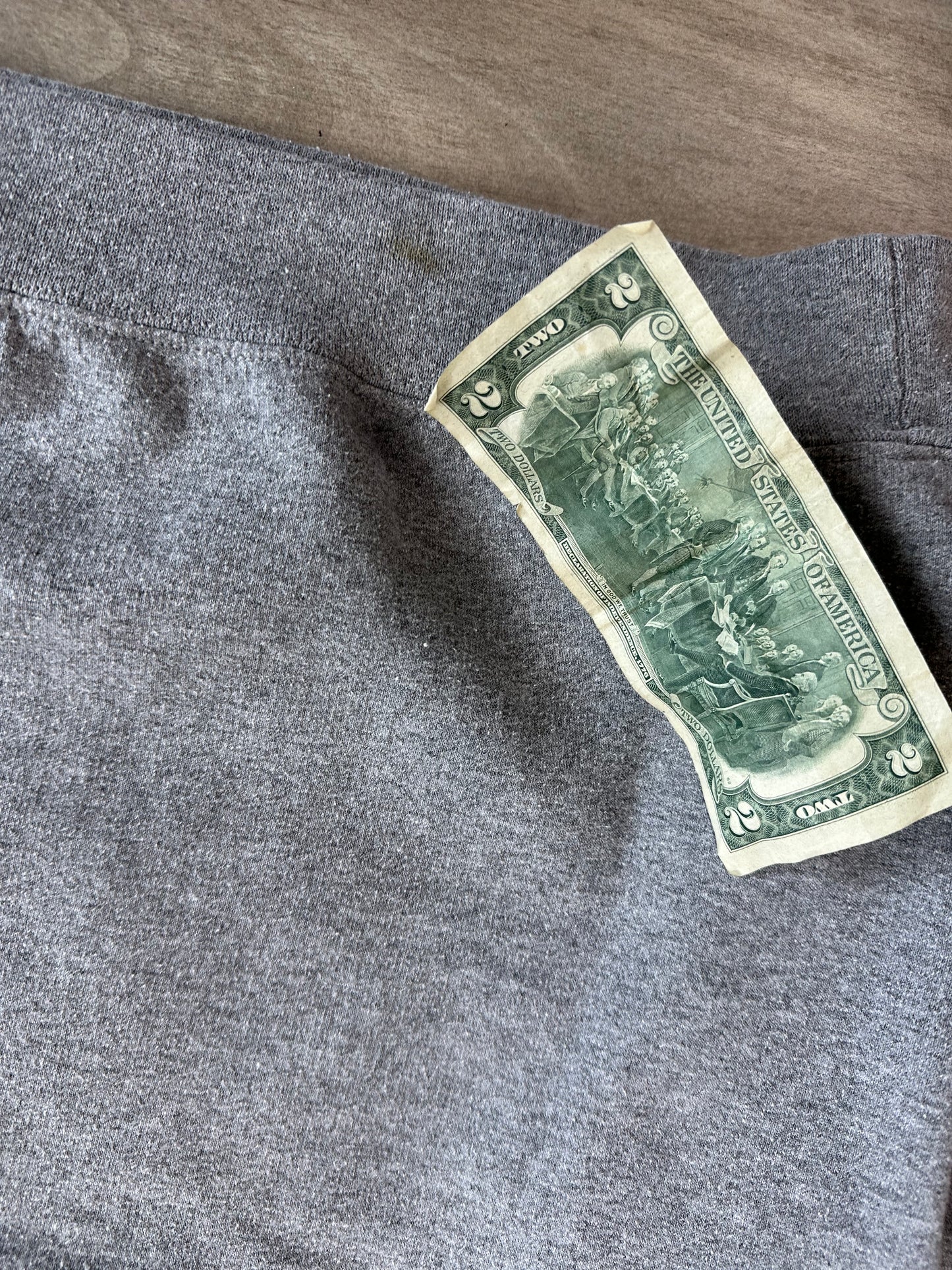 081- Gray Crewneck- MEDIUM